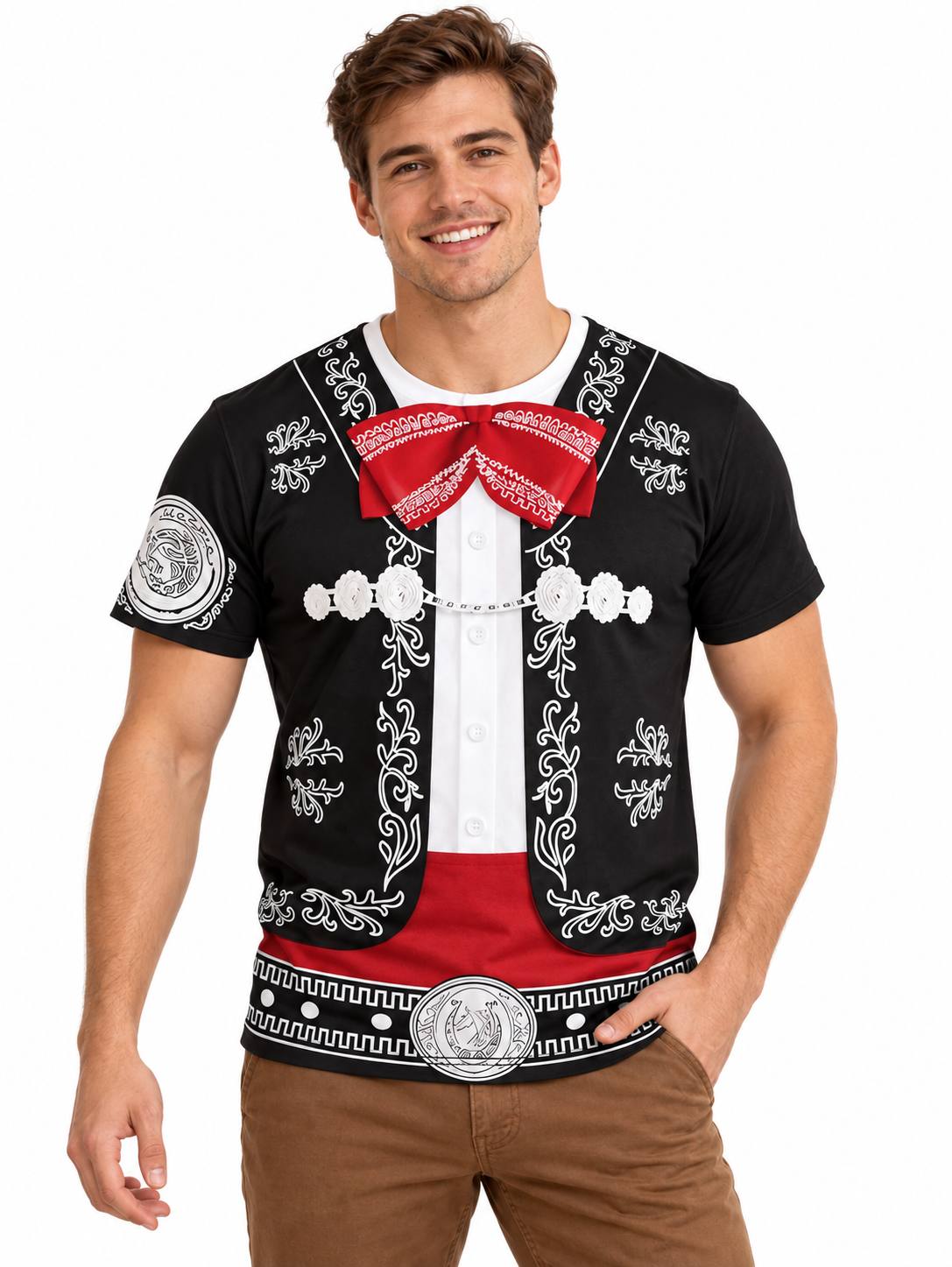 Mariachi Shirt – Mexikaner Oberteil