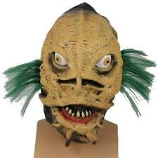Sumpfmonster Maske mit Haaren – Fischmonster