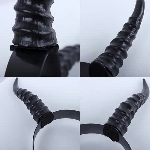 Dämonen Hörner Haarreif – Grinde Kopfschmuck
