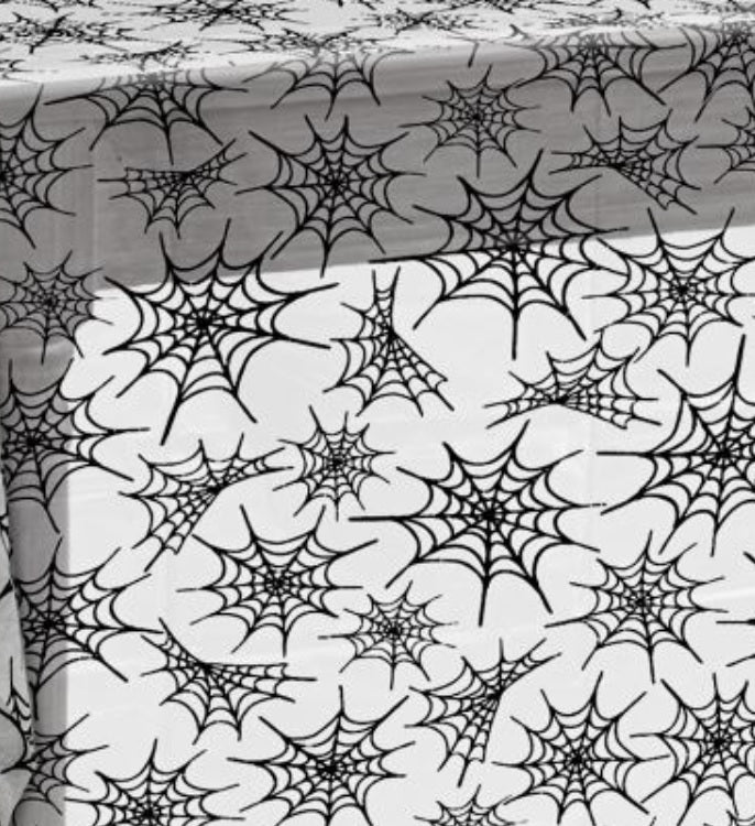 Spinnennetz Tischdecke Halloween