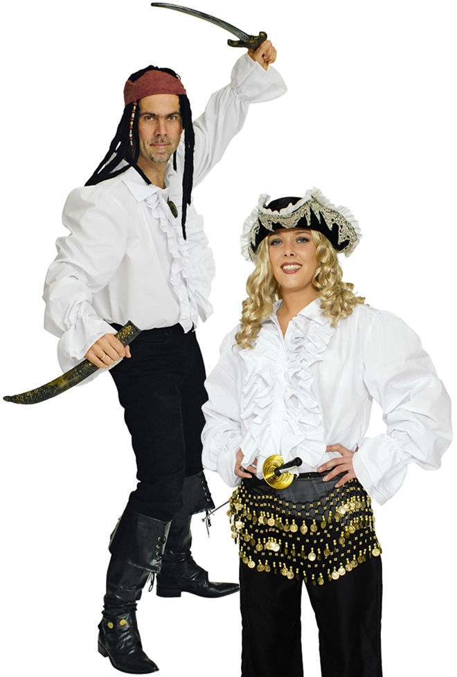 Rüschenhemd – Barock, Pirat & Steampunk