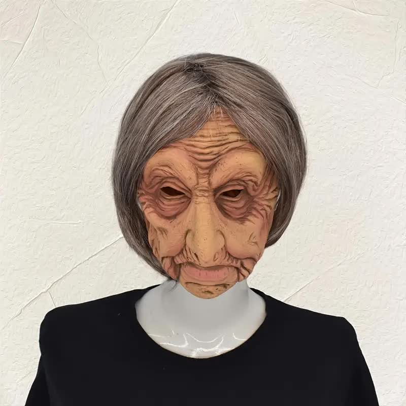 Grandma Maske – Grossmutter Latexmaske