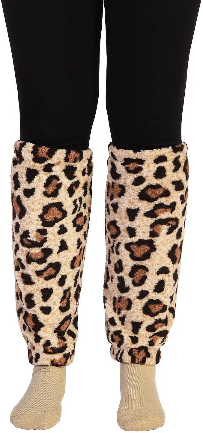 Beinstulpen Leopard – Animal Print Stulpen für Beine