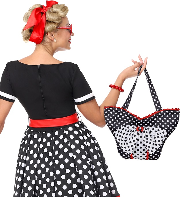 50er Jahre Tasche – Rockabilly Handtasche