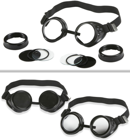 Schweisserbrille – Steampunk Pilotenbrille