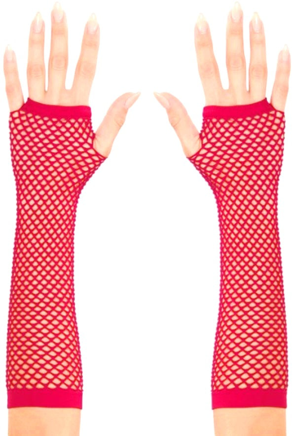 Netzhandschuhe fingerlos – Punk & Party