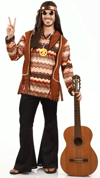 Kelly Family Kostüm – Hippie Herren