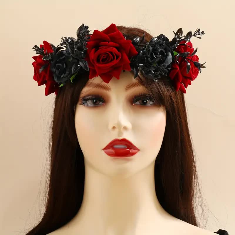 Rosen Haarreif – Dia de los Muertos & Vampir