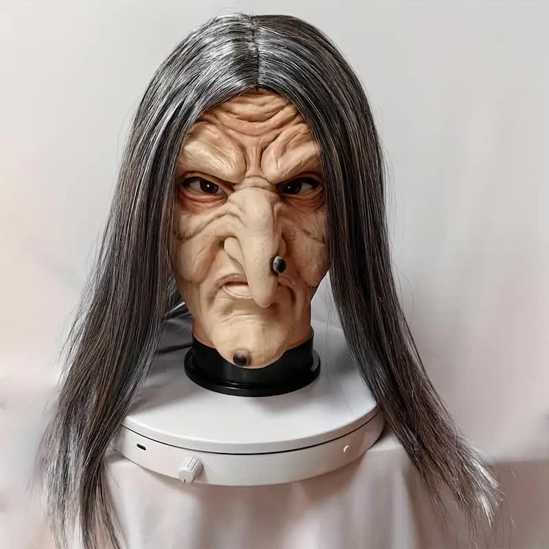 Hexe Maske – Grossmutter Latexmaske