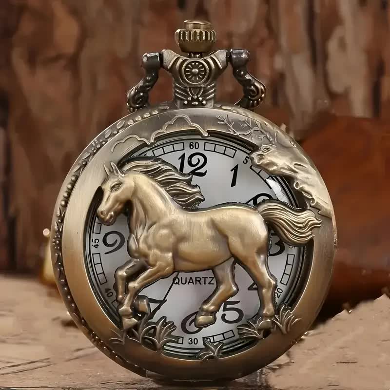 Pferd Taschenuhr – Cowboy Western