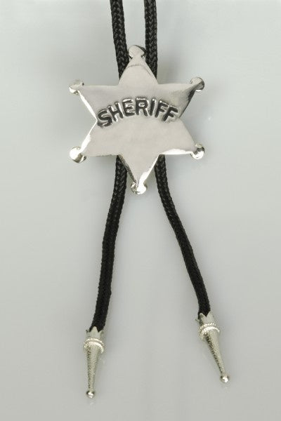 Sheriff Krawatte – Western mit Sheriffstern