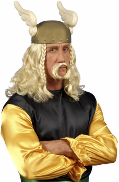 Asterix Helm für Erwachsene – Gallier Helm