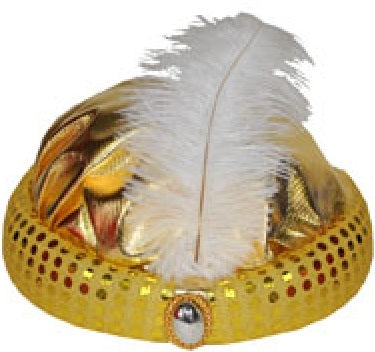 Turban mit Feder – Dreikönigstag