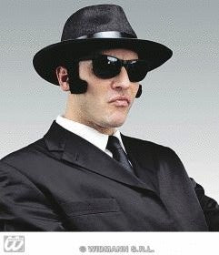 Blues Brothers Koteletten – Backenbart selbstklebend