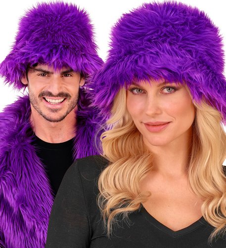 Plüschhut – Fake Fur Party Hut