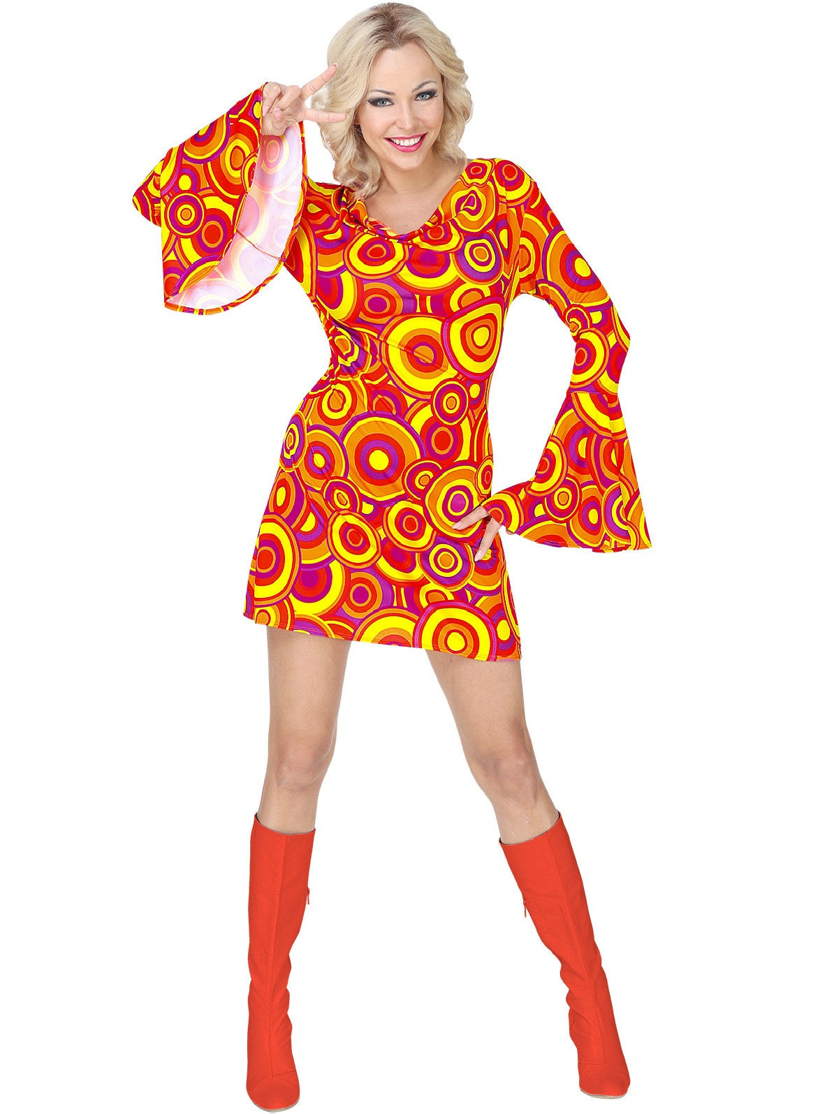 70er Jahre Kleid – ABBA Time Kleid