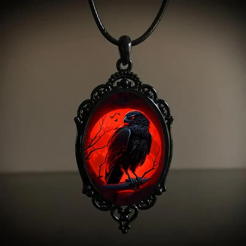 Krähen Halskette – Gothic Schmuck