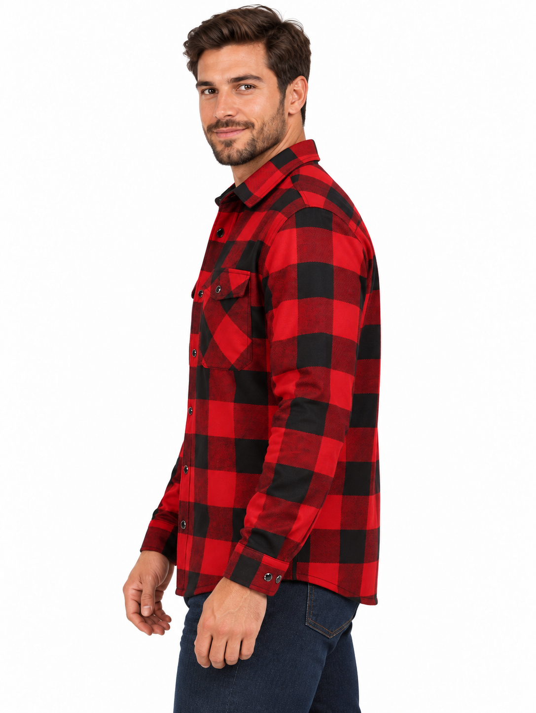 Holzfäller Hemd Thermo – Trapper Karohemd