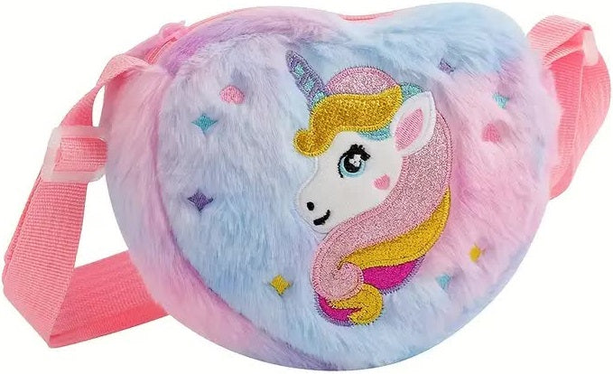 Einhorn Tasche – Unicorn Plüschtasche