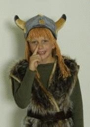 Wikingerhelm mit Haaren – Wickie Helm