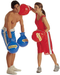 Boxhandschuhe aufblasbar – Boxer