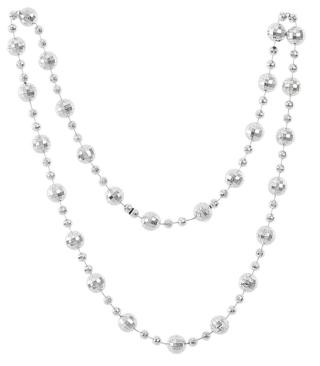 Disco Halskette – 70er Jahre Party Schmuck