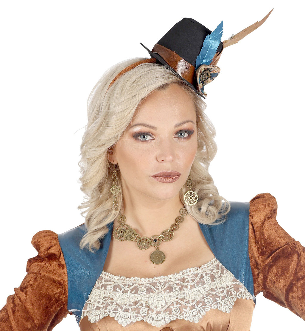 Steampunk Ohrringe mit Zahnrädern