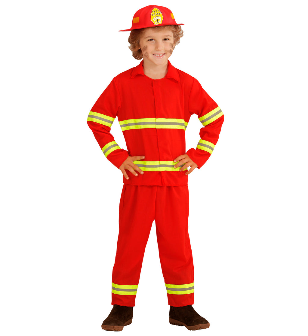Feuerwehrmann Kostüm für Jungen