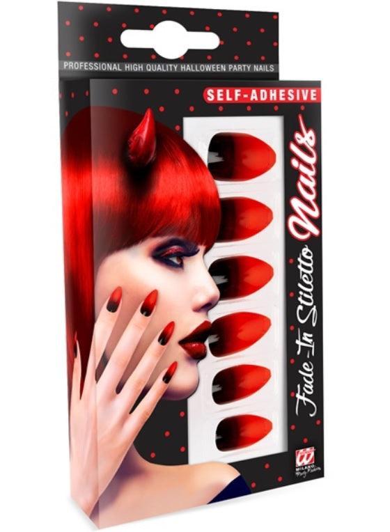Fingernägel Set Vamp & Devil – selbstklebend