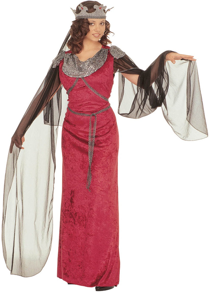 Ritterin Kostüm – Königin Kleid