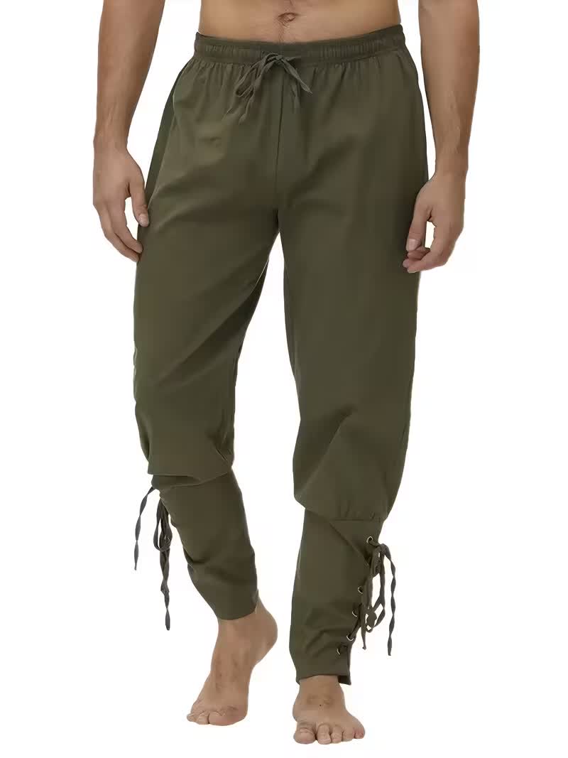 Mittelalter Hose mit Schnürung – Pirat & Wikinger