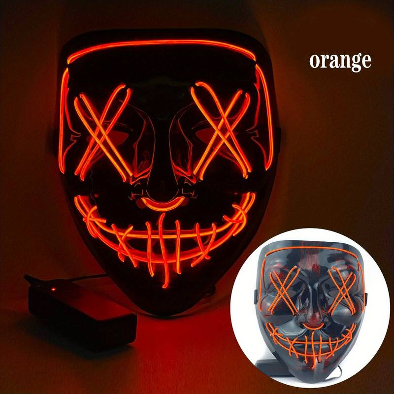 LED Maske – Purge Halloween Maske