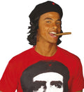 Che Guevara Mütze mit Haaren – Barett