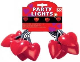 Herz Lichterkette – Valentinstag Deko