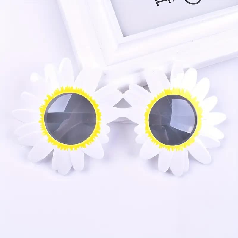 Blumen Brille – Hippie Partybrille