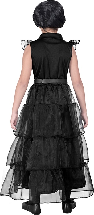 Wednesday Addams Ballkleid für Mädchen