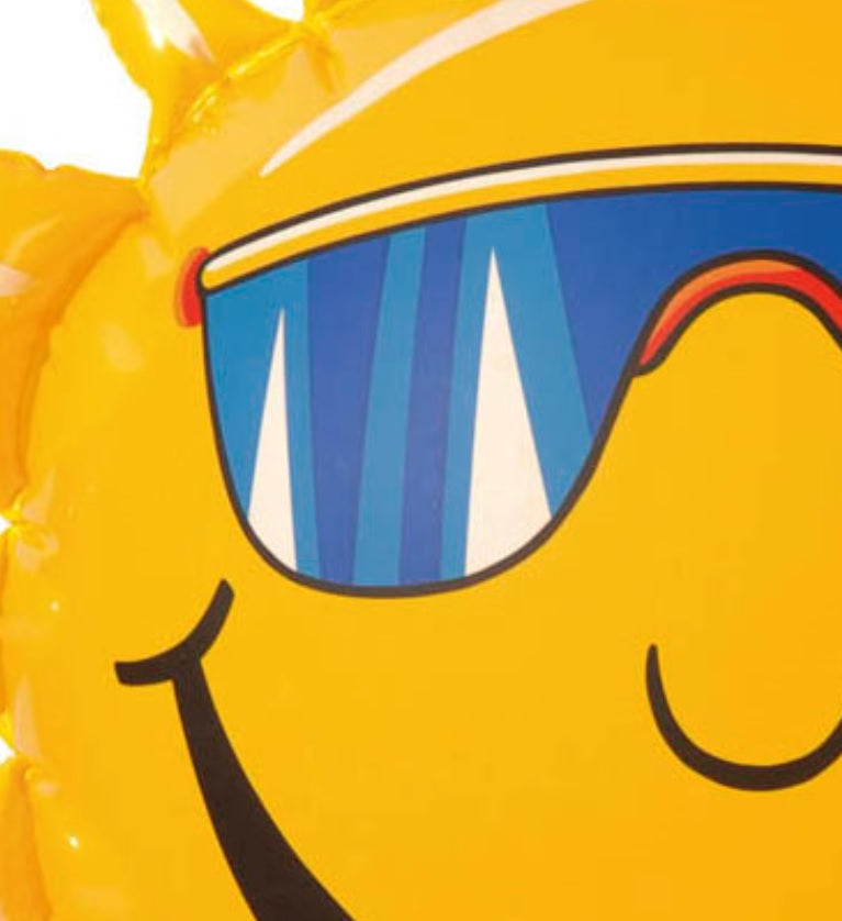 Sonne aufblasbar – Sommer Dekoration