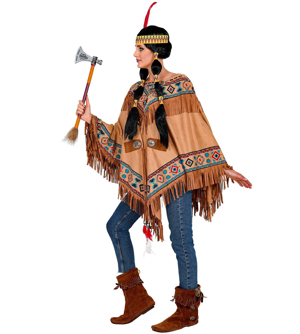 Western Poncho – Indianer & Indianerin