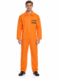 Sträfling Kostüm orange - Schwerverbrecher Häftling
