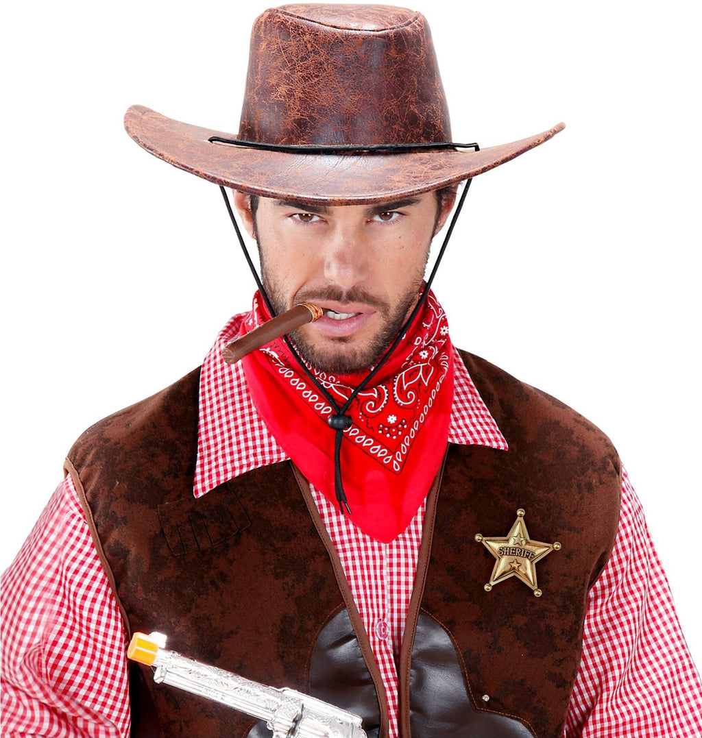 Sheriffstern für Wild West Mottoparty