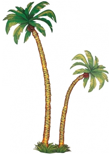 Palme Wanddekoration – Hawaii Deko