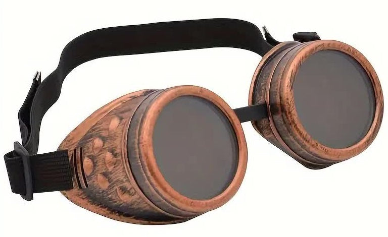 Steampunk Brille – Vintage Pilotenbrille