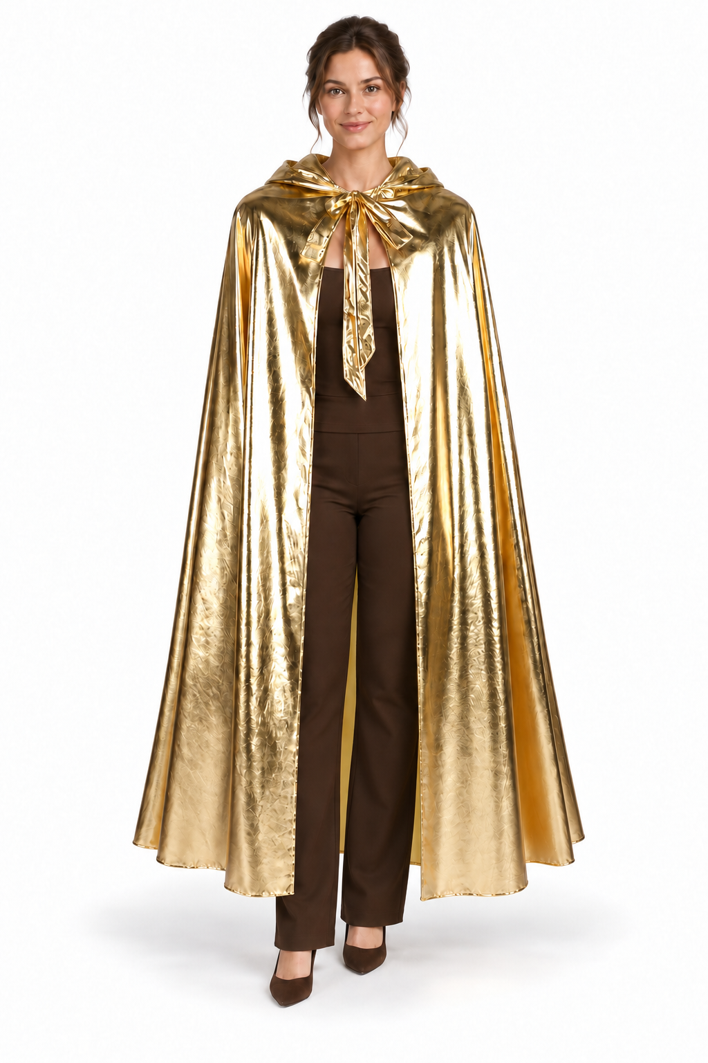 Space Umhang mit Kapuze – Alien Cape