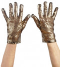 Netzhandschuhe mit Pailletten – Glitzer