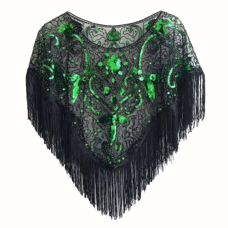 20er Jahre Cape – Vintage Poncho Gatsby