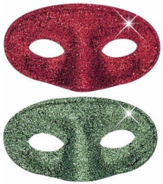 Augenmaske mit Glitzer für Erwachsene