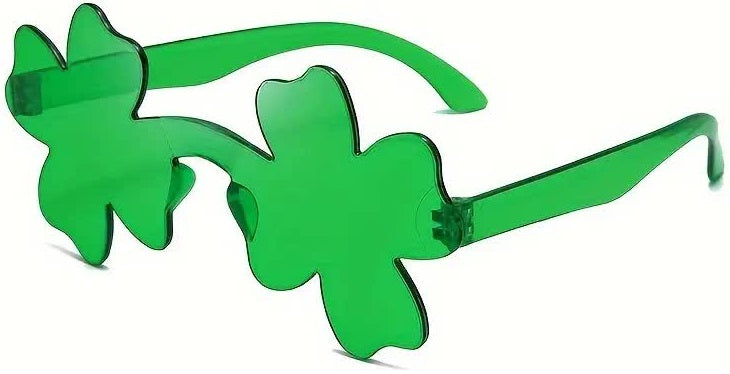 Kleeblatt Brille – St. Patricks Day