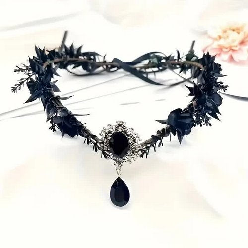 Elfen Haarschmuck mit Steinchen