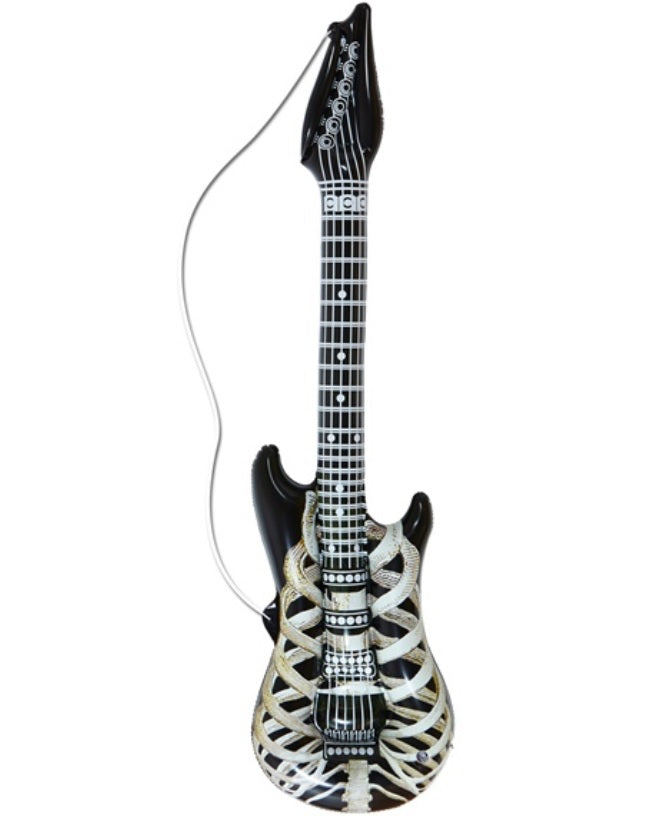 Luftgitarre Skelett – aufblasbare Gitarre