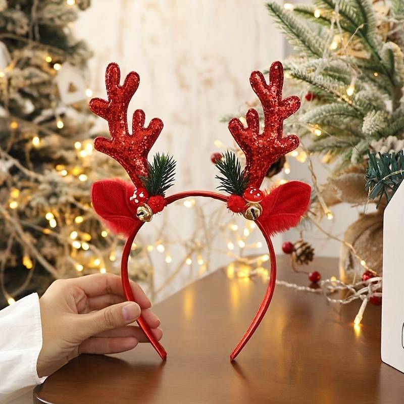 Weihnachtlicher Rentier Haarreif